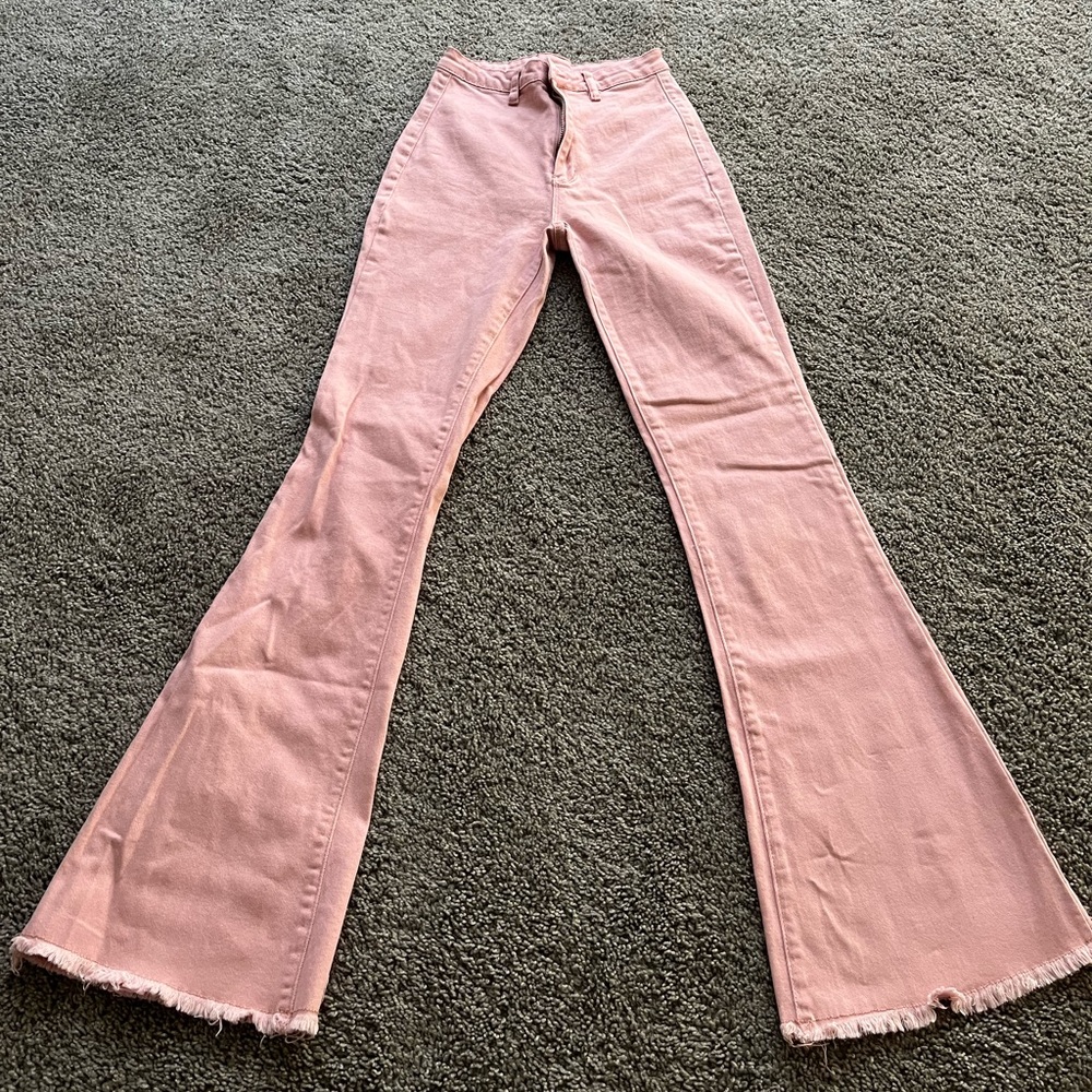 Really cute wide leg jeans